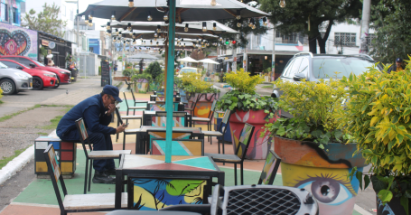 Barrio San Felipe, en Bogotá, Colombia