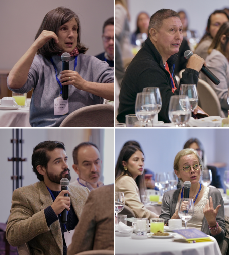 Participantes en el evento Tejiendo Alianzas