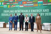 117 países se comprometen a triplicar la capacidad de energía renovable del mundo y duplicar la eficiencia energética para 2030