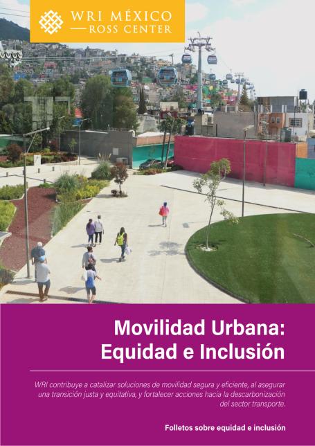 Portada del brief sobre equidad e inclusión de movilidad