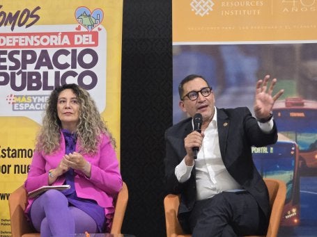 Fernando Páez y Lucía Bastidas