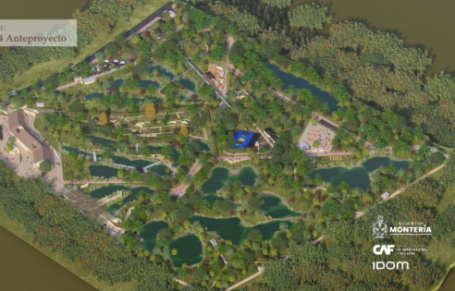 Proyecto del Parque Botánico Las Lagunas en Montería