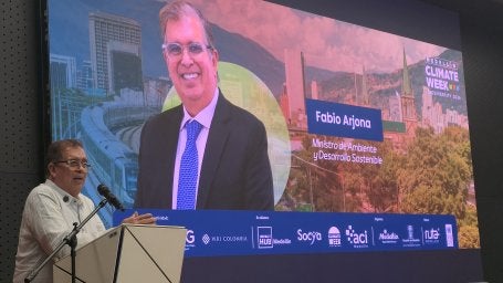 Fabio Arjona, ministro de Medio Ambiente de Colombia