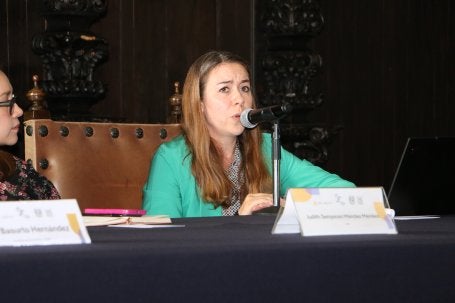 Sofía Appl Scorza, de la Secretaría Técnica de la Alianza por la Justicia Fiscal