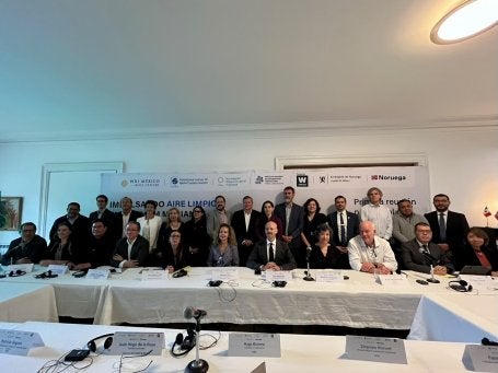 Primera Reunión del Consejo Técnico para el proyecto "Impulsando aire limpio en la ZMVM mediante acciones de mitigación climática: caso de estudio sobre electromovilidad"
