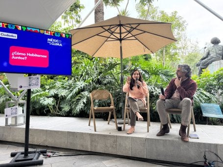  panel “¿Cómo habitamos un clima que cambia? Vivienda, adaptación climática y nuevas formas de construir comunidad”, realizado a las 16:15 horas en el Pabellón Ciudades Sostenibles, como parte de México por el Clima: Semana de Acción.