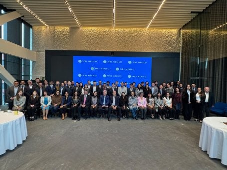 foro “Energía renovable para la industria mexicana: oportunidades de solar y almacenamiento para atender la creciente demanda de electricidad”, organizado por WRI México