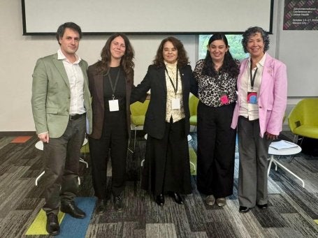 mesa “Prioritizing the vulnerable: Integrating data and engagement for climate resilient, healthy cities”, presentada en la International Conference on Urban Health (ICUH 2026)