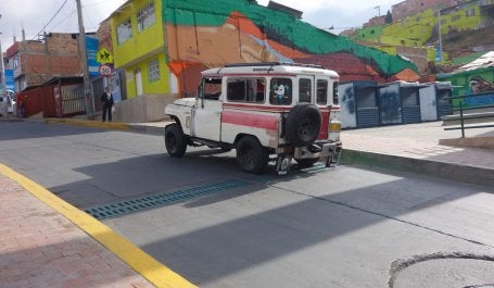Vehículos SUV antiguos en Bogotá