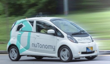 Vehículo de nuTonomy