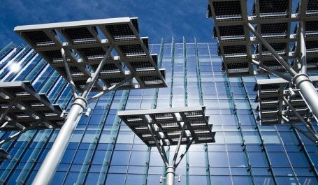 Paneles solares en Las Vegas. Foto de Pony Rojo / Flickr