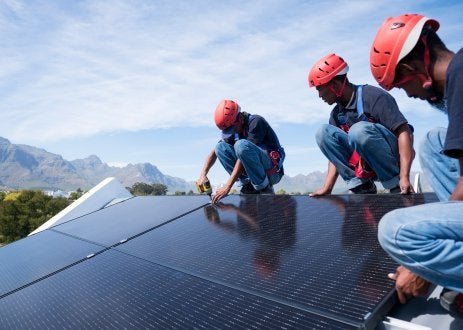 Paneles solares.