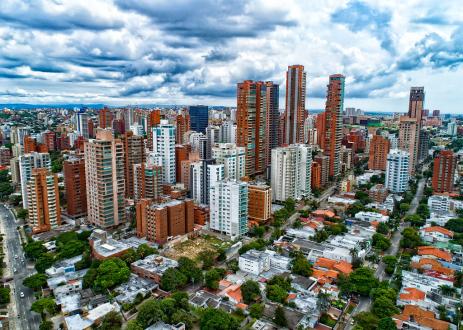 Foto panorámica de la ciudad de Barranquilla, Colombia