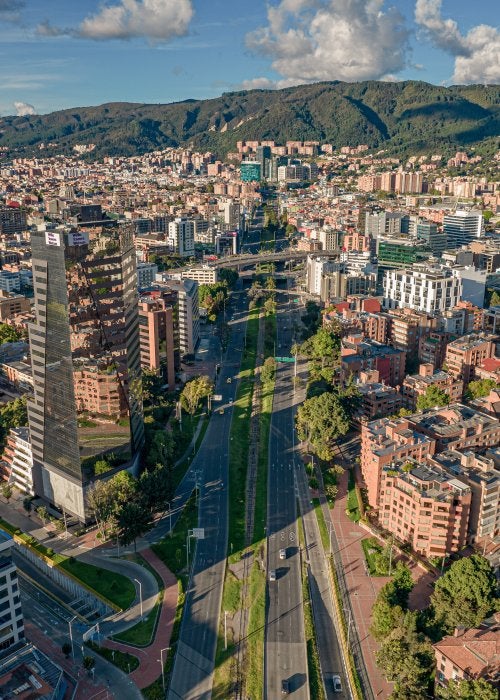 Panorámica de Bogotá